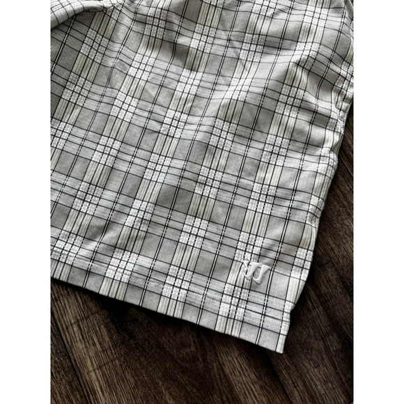 Warrior Size Small Caddy Shack Shorts, Closed Hole Mesh Shorts - Grey Argyle - Picture 3 of 5